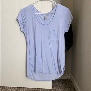 Baby blue short sleeve